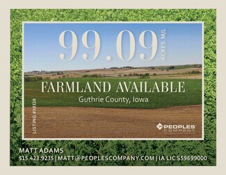 Plus de détails pour 00 Iowa Highway 25 & 190th Street, Guthrie Center, IA - Terrain à vendre