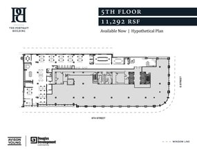 701 8th St NW, Washington, DC à louer Plan d’étage– Image 2 sur 2