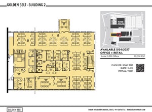 807 E Main St, Durham, NC à louer Plan d’étage– Image 2 sur 2