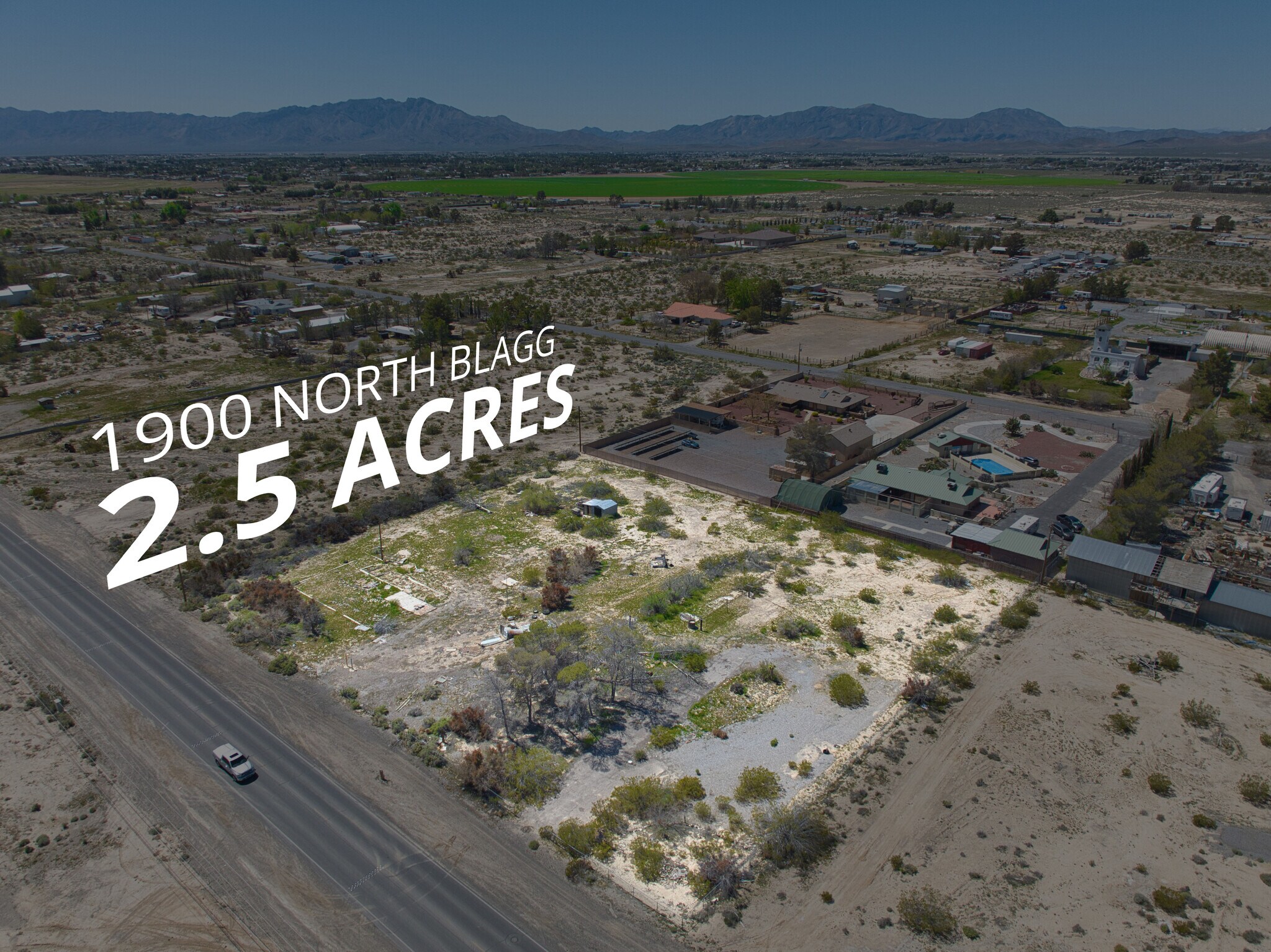 1900 Blagg Rd, Pahrump, NV à vendre Aérien– Image 1 sur 13