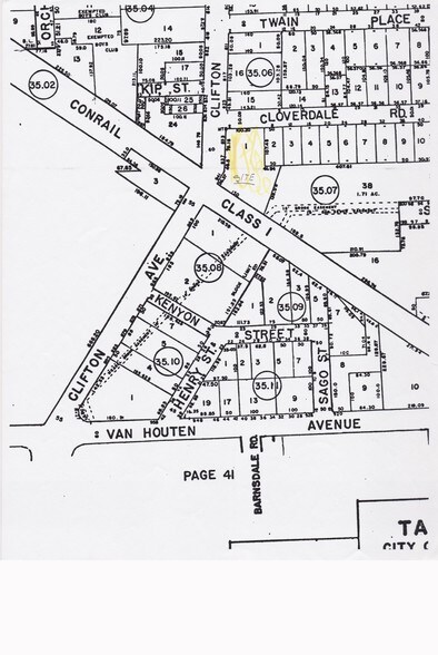 833 Clifton Ave, Clifton, NJ à vendre - Plan cadastral – Image 3 sur 5