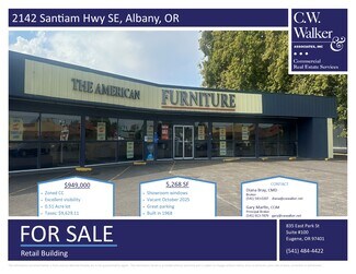 Plus de détails pour 2142 Santiam Hwy SE, Albany, OR - Local commercial à vendre