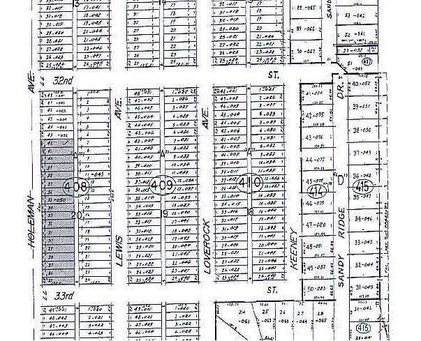 3209-3221 Holeman Ave, Steger, IL à vendre - Plan cadastral – Image 3 sur 5