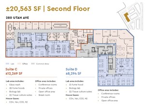 280 Utah Ave, South San Francisco, CA à louer Plan d’étage– Image 1 sur 1