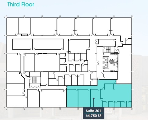 4425 W Olive Ave, Glendale, AZ à louer Plan d’étage– Image 1 sur 2