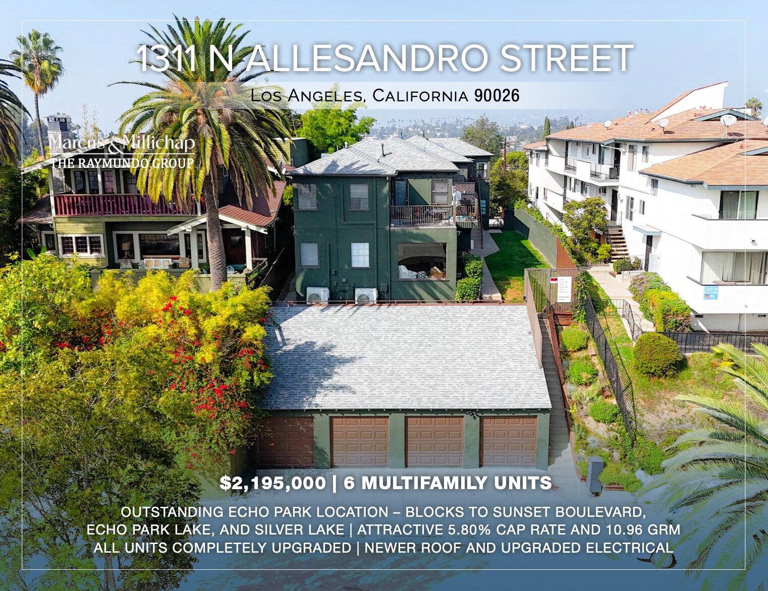 1311-1315 N Allesandro St, Los Angeles, CA à vendre Photo de l’immeuble– Image 1 sur 22