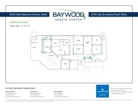 6553 E Baywood Ave, Mesa, AZ à louer Plan de site– Image 1 sur 1