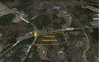 Plus de détails pour Poplar Rd, Sharpsburg, GA - Terrain à vendre