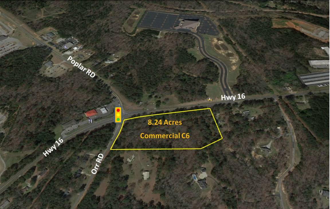 Poplar Rd, Sharpsburg, GA à vendre Aérien– Image 1 sur 2