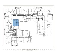 1633 Bayshore Hwy, Burlingame, CA à louer Plan d’étage– Image 2 sur 2