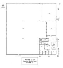 1300 E Plano Pky, Plano, TX à louer Plan d’étage– Image 1 sur 1