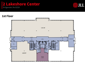 1 Lakeshore Ctr, Bridgewater, MA à louer Plan d’étage– Image 1 sur 1