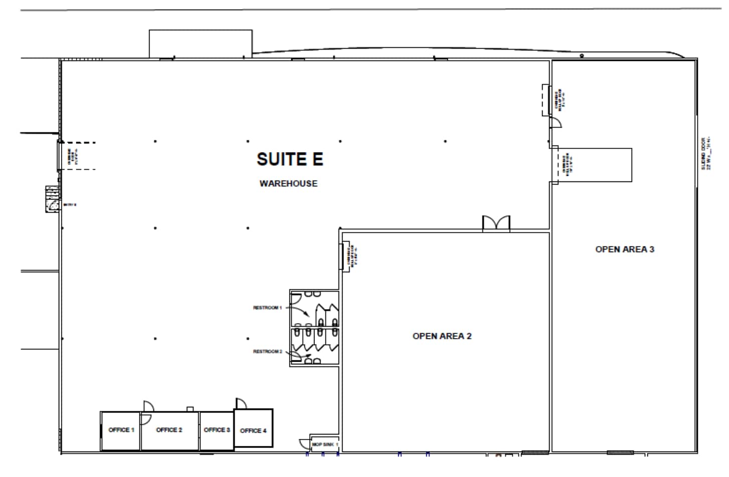 2463-2517 S Riverside Dr, Fort Worth, TX à vendre Plan d’étage– Image 1 sur 1