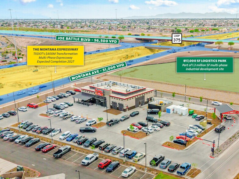 12221 Montana Ave, El Paso, TX à vendre - Photo de l’immeuble – Image 2 sur 8