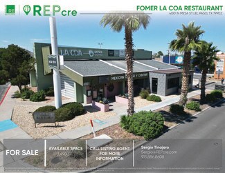 Plus de détails pour 4001 N Mesa St, El Paso, TX - Local commercial à vendre