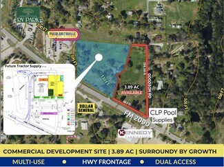 Plus de détails pour 25165 FM 2090, Splendora, TX - Terrain à vendre