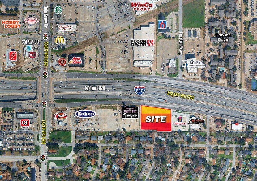 SEQ I-820 & Rufe Snow Dr, North Richland Hills, TX à louer - Photo de l’immeuble – Image 1 sur 2
