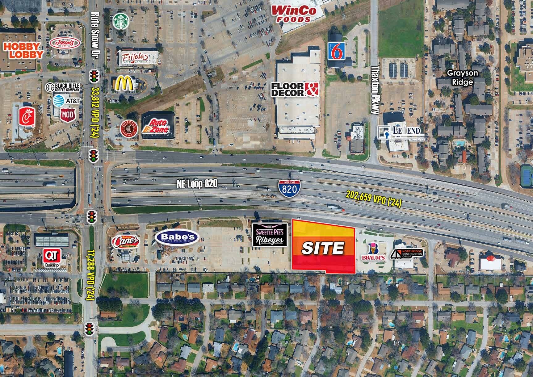 SEQ I-820 & Rufe Snow Dr, North Richland Hills, TX à louer Photo de l’immeuble– Image 1 sur 3