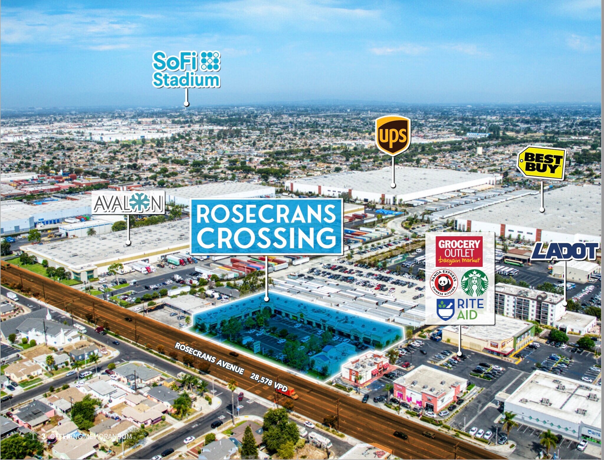 2251 W Rosecrans Ave, Compton, CA à louer Aérien– Image 1 sur 7
