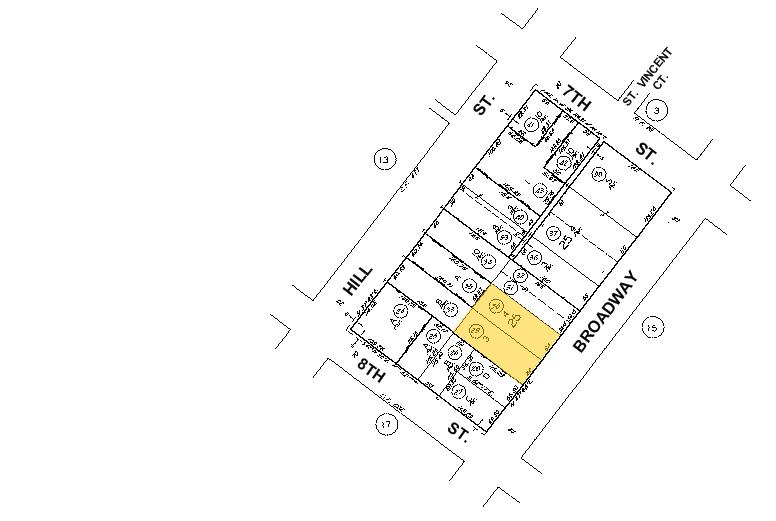 743-745 S Broadway, Los Angeles, CA à vendre - Plan cadastral – Image 2 sur 14