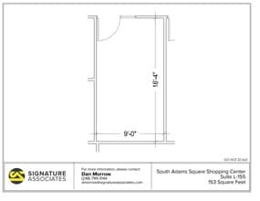 725 S Adams Rd, Birmingham, MI à louer Plan d’étage– Image 1 sur 1