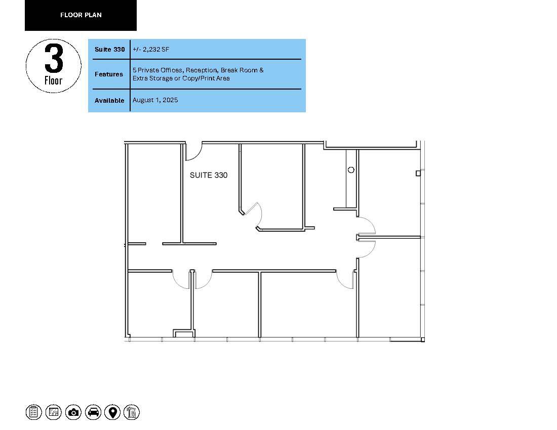 3465 Camino del Rio S, San Diego, CA à louer Plan d’étage– Image 1 sur 1
