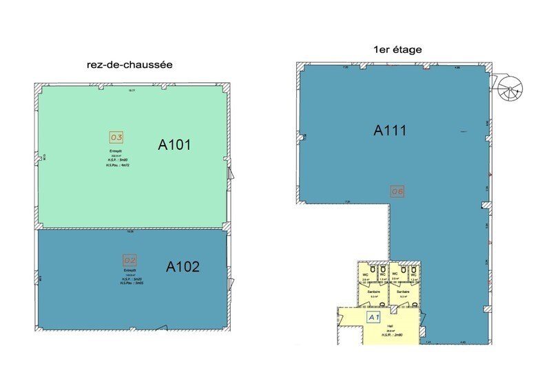 Local d’activités dans Saint-Priest à louer - Plan d’étage – Image 2 sur 7