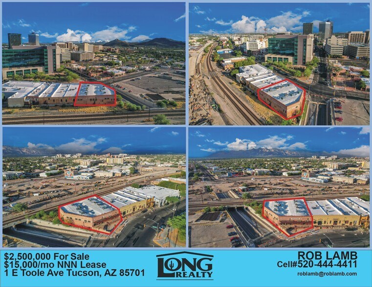 1 E Toole Ave, Tucson, AZ à louer - Photo de l’immeuble – Image 2 sur 8