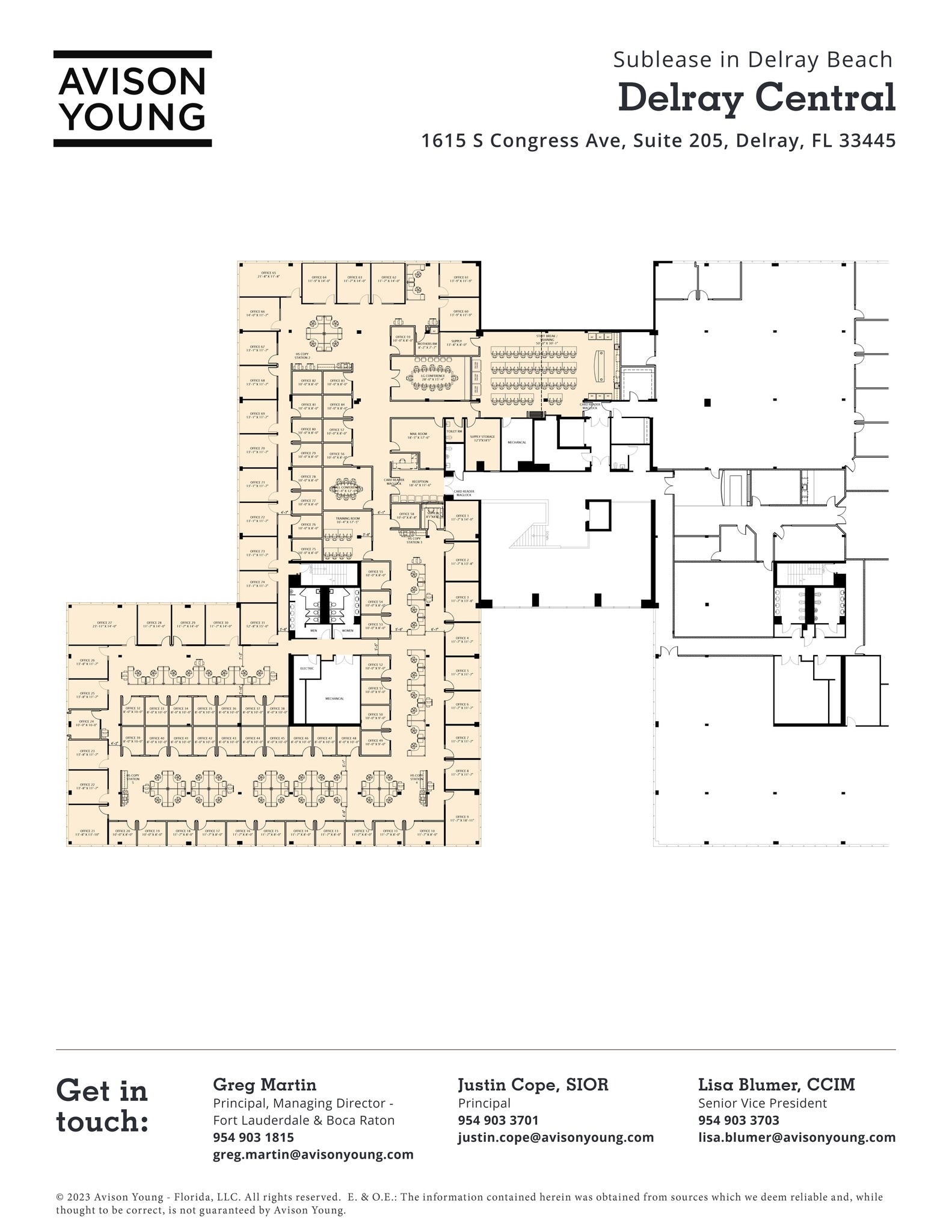 1615 S Congress Ave, Delray Beach, FL à louer Plan de site– Image 1 sur 5