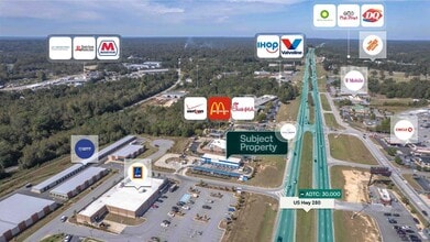 6 Marketplace Way, Phenix City, AL - VUE AÉRIENNE vue de carte - Image1