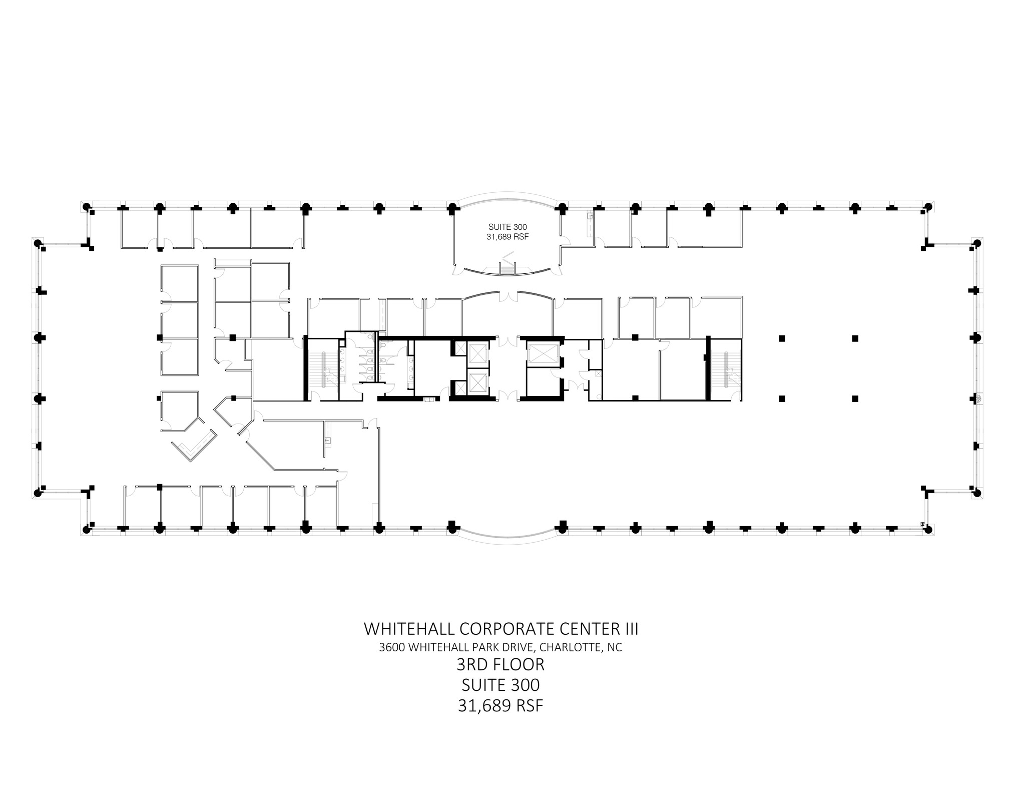 3600 Arco Corporate Dr, Charlotte, NC à louer Plan de site– Image 1 sur 1