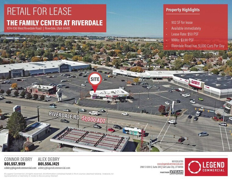 1074-1078 W Riverdale Rd, Riverdale, UT à louer - Photo de l’immeuble – Image 1 sur 14
