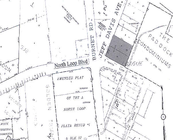 1610 W North Loop Blvd, Austin, TX à louer - Plan cadastral – Image 3 sur 14