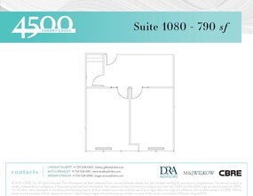 4500 S Cherry Creek Dr, Denver, CO à louer Plan d’étage– Image 1 sur 2