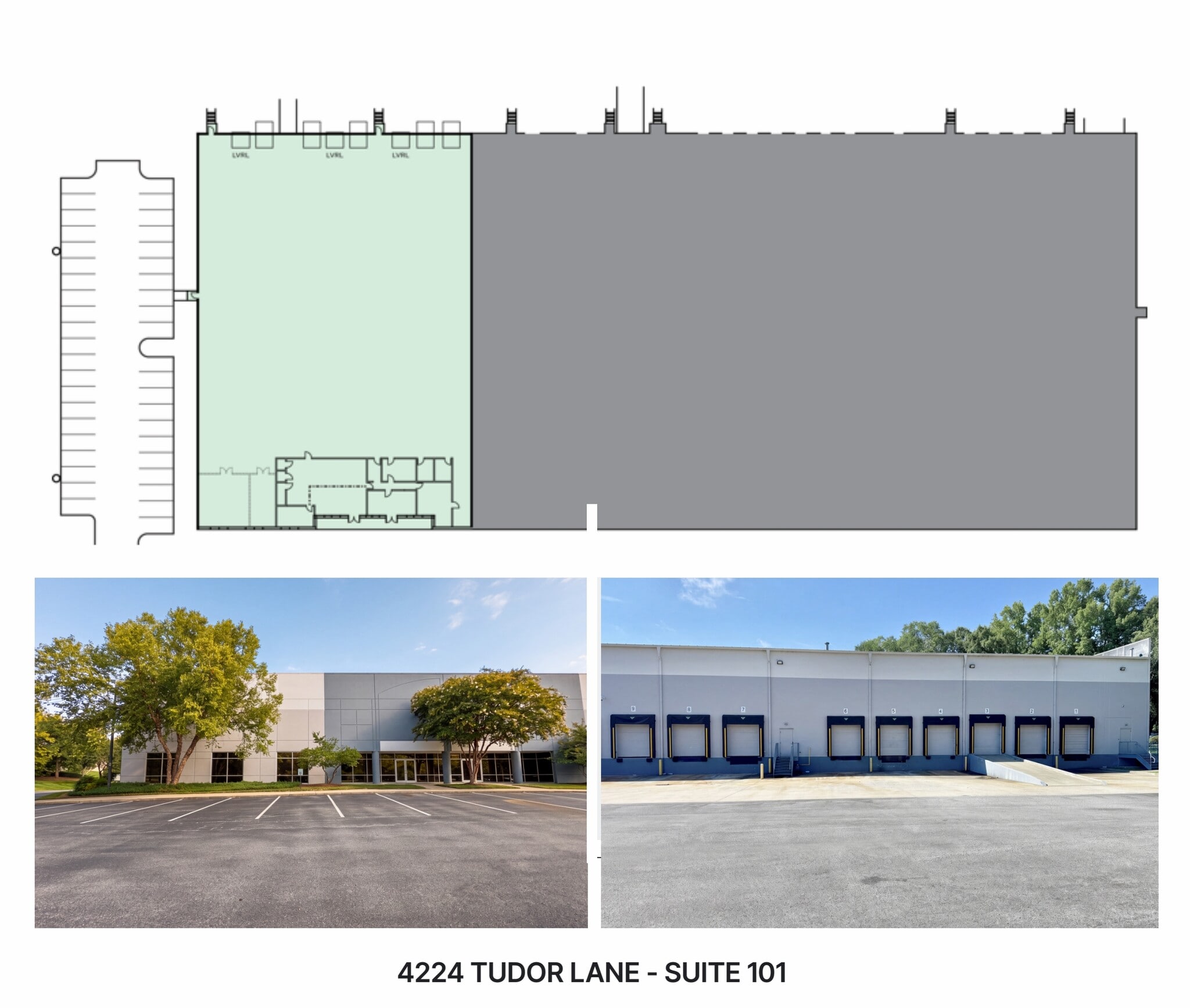 4200 Tudor Ln, Greensboro, NC à louer Plan d’étage– Image 1 sur 1