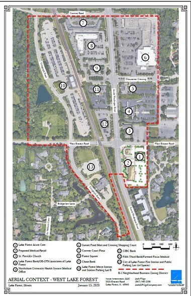 1015 S Waukegan Rd, Lake Forest, IL à louer - Photo de l’immeuble – Image 2 sur 2