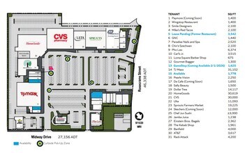 3305-3381 Rosecrans St, San Diego, CA à louer Plan de site– Image 1 sur 1