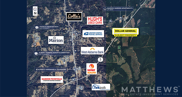 1367 Martin Luther King Memorial Pky, Marion, AL à vendre - Photo de l’immeuble – Image 3 sur 3