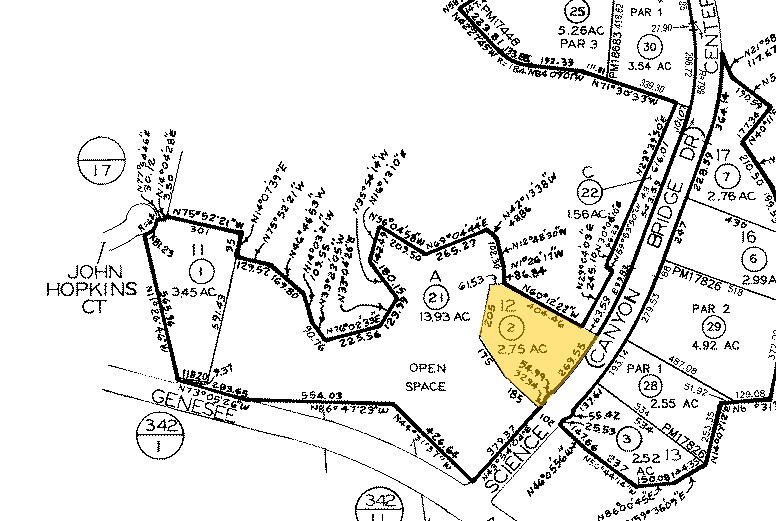 10240 Science Center Dr, San Diego, CA à louer - Plan cadastral – Image 2 sur 5