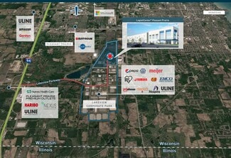 Plus de détails pour 8000 95th St, Pleasant Prairie, WI - Terrain à louer