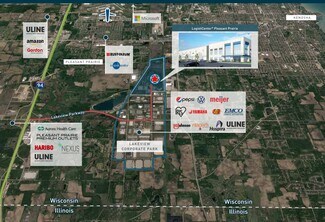 Plus de détails pour 8000 95th St, Pleasant Prairie, WI - Terrain à louer