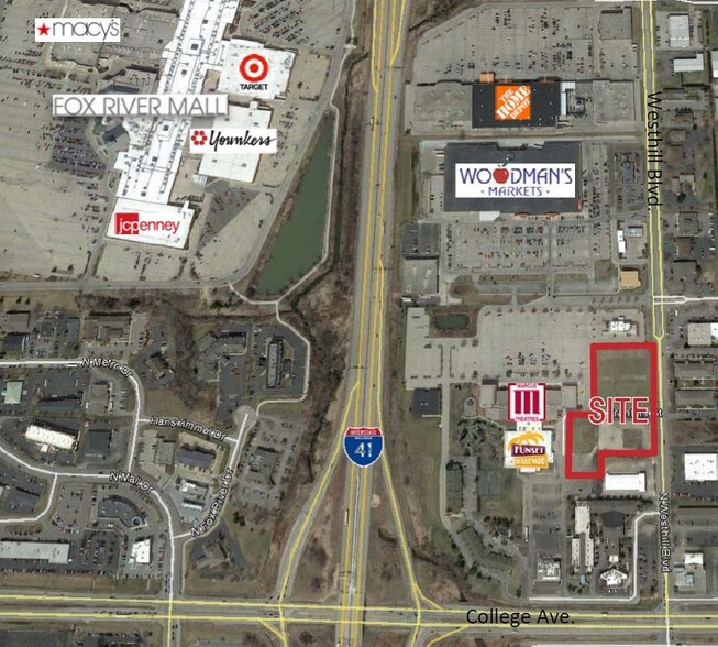 N Westhill Blvd, Appleton, WI à vendre - Aérien – Image 2 sur 5