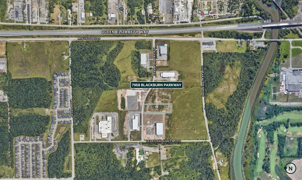 7958 Blackburn Pky, Niagara Falls, ON à vendre - Aérien – Image 2 sur 2