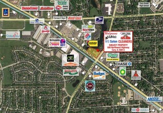 504 Northwest Hwy, Cary, IL - VUE AÉRIENNE  vue de carte