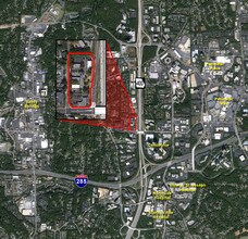 6045 Barfield Rd NE, Atlanta, GA - Vue aérienne  vue de carte - Image1
