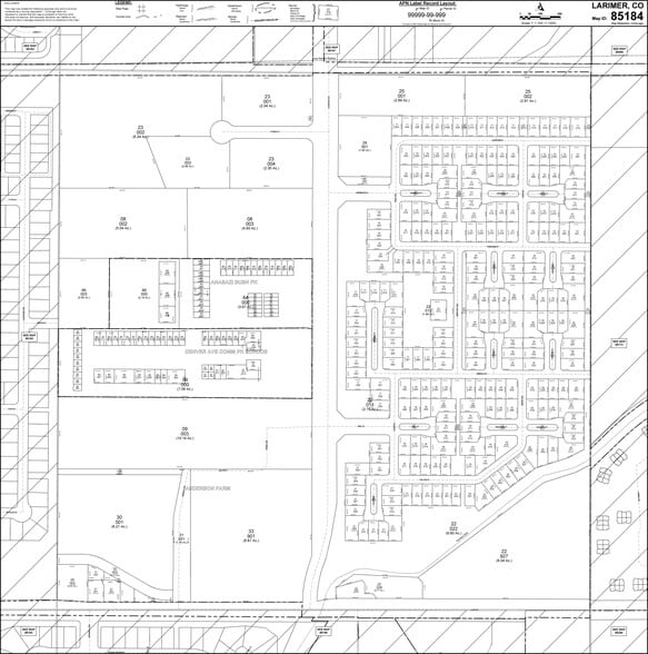 535-579 N Denver Ave, Loveland, CO à vendre - Plan cadastral – Image 3 sur 19