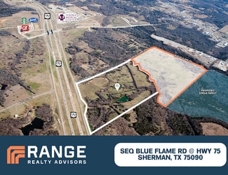 Plus de détails pour Blue Flame Road, Sherman, TX - Terrain à vendre