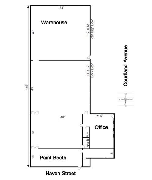 3003 E Courtland Ave, Spokane, WA à vendre - Plan d’étage – Image 3 sur 5