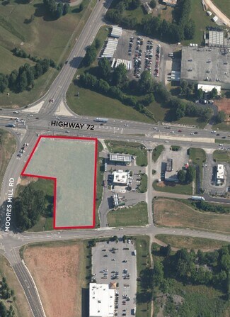 Plus de détails pour 1572 U.S. 72 & Moores Mill Road Hwy, Huntsville, AL - Terrain à vendre