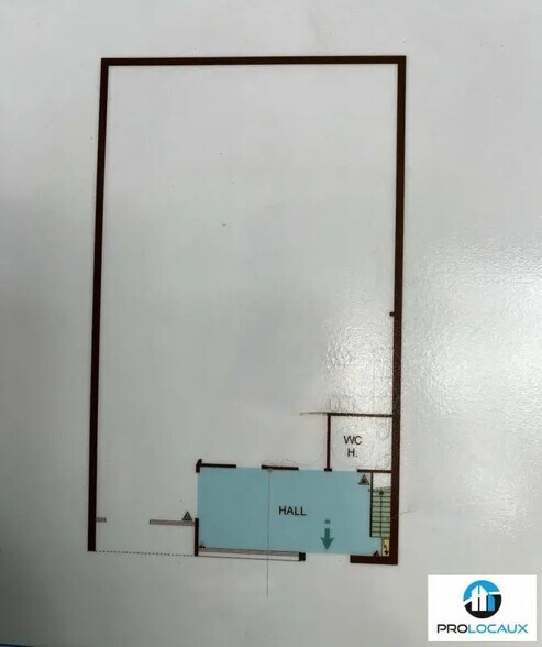 Local commercial dans SAINT-MAXIMIN à louer - Plan d’étage – Image 2 sur 6